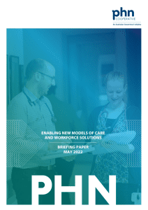 Front cover of National PHN allied health in primary care engagement framework
